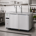 Thumbnail image #2 for Turbo Air Super Deluxe Two-Door Beer Dispenser with Self-Cleaning Condenser, 2 Half-Barrel Keg Capacity