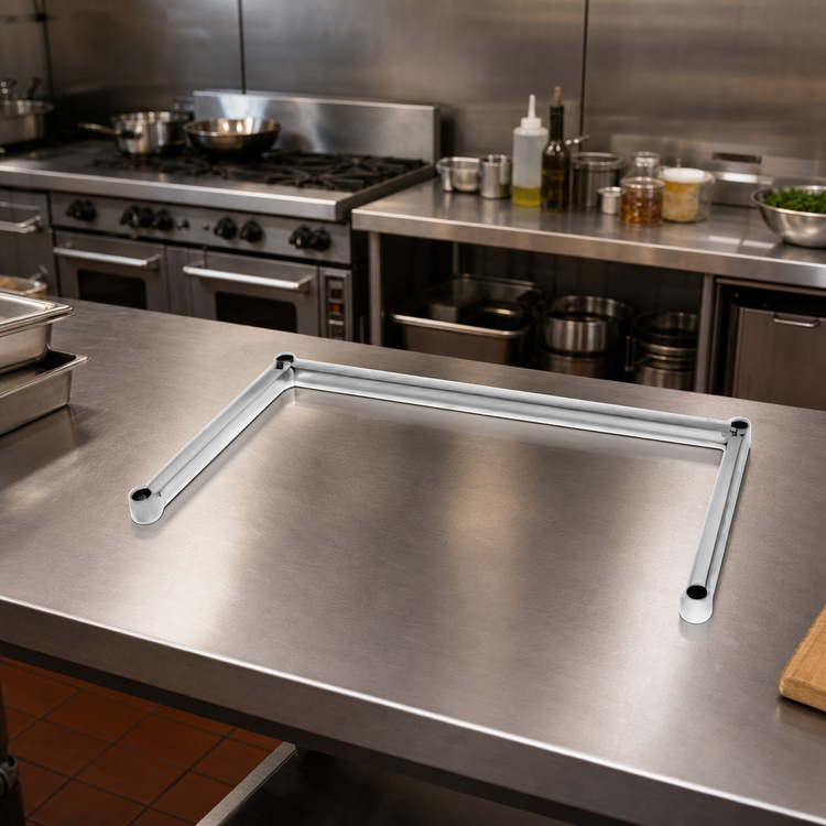 Product image #2 for EAGLEgard 3-Sided Channel Frame, 72 x 36 Inches, Hybrid Epoxy Finish