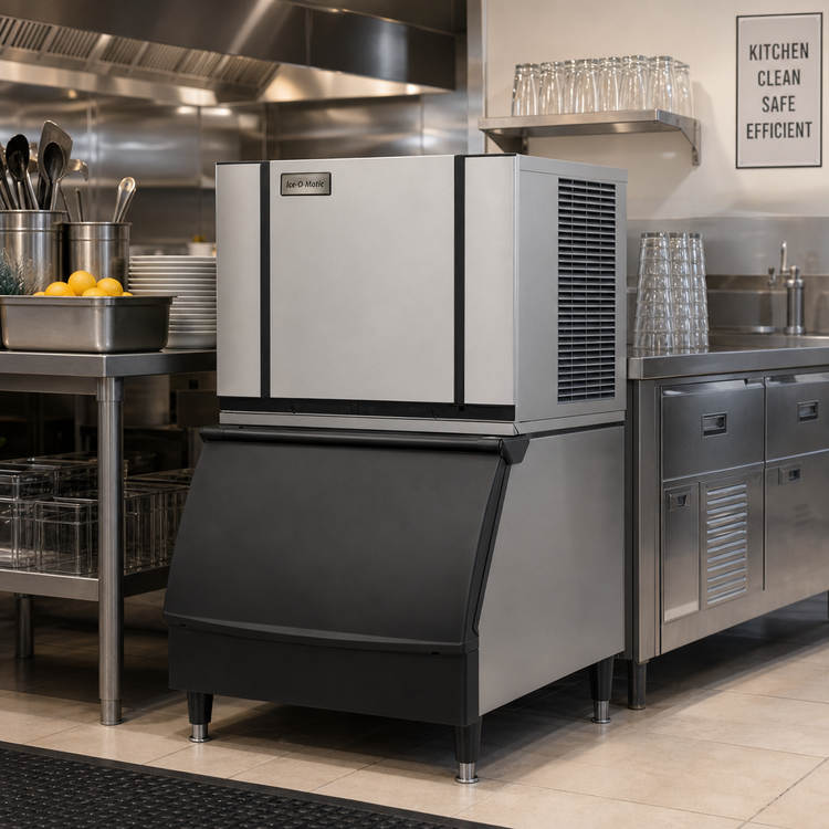 Product image #3 for Ice-O-Matic Elevation Series 30-Inch Air-Cooled Modular Cube Ice Maker, Full-Size Cubes, 465 lb./Day