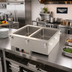 Thumbnail image #2 for Vollrath Two-Well Drop-In Electric Hot Food Well Unit for Full-Size Pans, 240V, Wet Operation