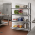 Thumbnail image #2 for Cambro Camshelving Elements XTRA Stationary Add-On Polymer Shelving Unit, 24