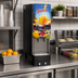 Thumbnail image #2 for BUNN Silver Series JDF-2S 2-Flavor Cold Beverage System with ADA Buttons and Lighted Door