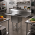 Thumbnail image #2 for John Boos Pro-Bowl 1-Compartment Stainless Steel Sink with Left & Right Drainboards, 16-Gauge, 14-Inch Deep Bowl, 67-1/4-Inch W