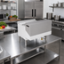 Thumbnail image #2 for John Boos Single 36-Inch Speed Rail Locking Cover, 18/300 Stainless Steel