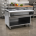Thumbnail image #2 for Spec-Master Sealed Well Electric Open Front Hot Food Table, 2 Wells, 208V
