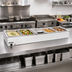 Thumbnail image #2 for Atlas Metal WH-6 Drop-In Electric 6-Pan Bain-Marie Hot Food Well, Wet Type