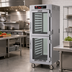 Thumbnail image #2 for Metro C5 8 Series Full-Height Pass-Thru Controlled Temperature Heated Holding Cabinet with Dutch Double-Pane Tempered Glass Doors