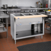 Thumbnail image #2 for Thurmaduke 46-Inch Electric Steamtable with 3 Sealed Wells and Open Storage Base