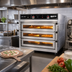 Thumbnail image #2 for Jet-Air PIZ3 3-Deck Electric Pizza Oven with Full-View Glass Doors