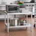 Thumbnail image #2 for New Age Modular Aluminum Equipment Stand with 2 Adjustable Solid Shelves, 36 x 18 x 30 Inches