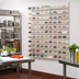 Thumbnail image #2 for Quantum Wall-Mounted Louvered Panel Starter Unit with 120 Clear Bins, 36 x 8 x 61 Inches