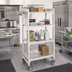 Thumbnail image #3 for Cambro Camshelving Premium High Density 4-Shelf Vented Mobile Starter Unit, 24