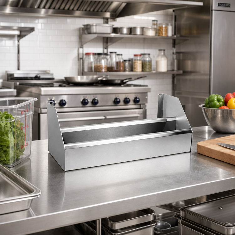 Product image #2 for CHOICE 14 Inch x 10 Inch Double Stainless Steel Speed Rail