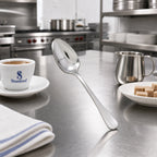 Thumbnail image #3 for Winco Stanford 0034-09 4-3/8 Inch Demitasse Spoon, 18/8 Stainless Steel, Extra Heavy Weight, Mirror Finish Case of 25