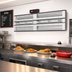 Thumbnail image #2 for Hatco Glo-Ray® 72-Inch Unlighted Dual Infrared Strip Heater, Aluminum, 6-Inch Spacer, 4.15 kW