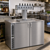 Thumbnail image #2 for Glastender C1SB44-DD One-Zone Side-Serviced Bar Profile Draft Dispensing Cooler, 44-Inch, Two-Section