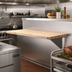 Thumbnail image #2 for Eagle Group 94-1/2-Inch Hardwood Cutting Board with Stationary Brackets for HT6 Carving Station