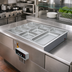 Thumbnail image #2 for Hatco HWBI43-5MA Drop-In Modular/Ganged Heated Well, 5-Pan 4/3-Size, Manifold Drain, Auto-Fill