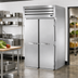 Thumbnail image #2 for True Spec Series Two-Section Roll-Thru Refrigerator with Front and Rear Solid Swing Doors, Stainless Steel Front, Aluminum Sides