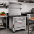Thumbnail image #2 for Southbend Platinum 24-Inch Heavy Duty Gas Range with 2 Open Burners, 2 Step-Up Open Burners and Cabinet Base