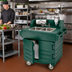 Thumbnail image #3 for Cambro CamKiosk® Mobile 2-Compartment Hand Sink Cart with Self-Contained Water and Waste Tanks and Hot Water Heater