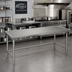 Thumbnail image #2 for Eagle Spec-Master Marine Series Stainless Steel Work Table, 120 in. x 36 in., Open Base