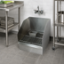 Thumbnail image #2 for Advance Tabco Flush-With-Floor Mop Sink with 21-3/8 Inch x 24 Inch x 10 Inch Bowl, Stainless Steel Grating and Strainer Basket