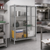 Thumbnail image #2 for QuadTruss Stationary Wire Security Cage with Padlock-Ready Doors, 63-1/4