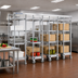 Thumbnail image #2 for Master Trak Overhead Track High-Density Storage Mobile Unit Kit for 18-Inch Shelves