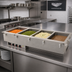 Thumbnail image #2 for Vollrath Four-Well Modular Drop-In Hot Food Well with Marine Grade Wells, Manifold Drain, Infinite Controls