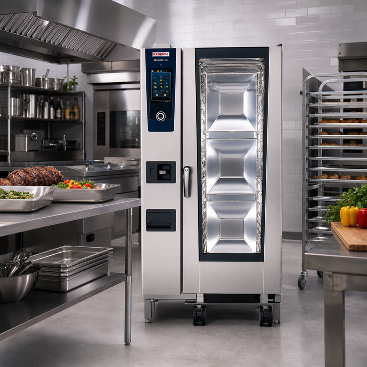 Product image #2 for RATIONAL iCombi Pro 20-Full Size Floor Model Combi Oven, Liquid Propane, 208/240V, 1-Phase