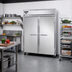 Thumbnail image #2 for Continental Refrigerator 2FESNSS Extra-Wide Two-Section Reach-In Freezer