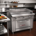 Thumbnail image #2 for Southbend Platinum 36-Inch Heavy Duty Gas Plancha Griddle Range with Standard Oven