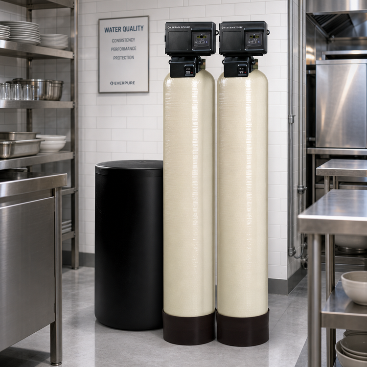 Product image #2 for Everpure CES-2900E-210-DP Duplex Parallel Commercial Water Conditioner, 2-Inch Porting