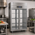 Thumbnail image #3 for Victory UltraSpec Two-Section Pass-Thru Glass Door Freezer, 48.33 Cu. Ft., Self-Contained