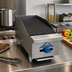 Thumbnail image #2 for Comstock-Castle Countertop Gas Lava Rock Char-Broiler with Cast Iron Grates, 12 x 21 Inch Grill Area