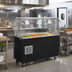Thumbnail image #2 for Vollrath 2-Series Affordable Portable Mobile Refrigerated Cold Food Pan Buffet Station with Breath Guard, Lights, 4-Pan, 120V