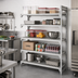 Thumbnail image #3 for Cambro Camshelving Premium 5-Tier Vented Add-On Polymer Shelving Unit, 21