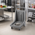 Thumbnail image #3 for Cambro Camdolly® for Tray and Sheet Pan Camcarrier, with Handle, 350 lb Capacity, Charcoal Gray