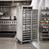 Thumbnail image #2 for FWE TST-19 Mobile Slim-Line Heated Holding Cabinet, 13 Tray Slide Pairs, Stainless Steel