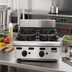 Thumbnail image #2 for Vulcan Achiever VHP212 12-Inch 2-Burner Heavy Duty Gas Countertop Hot Plate