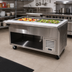 Thumbnail image #2 for Advance Tabco 2-Pan Refrigerated Cold Pan Buffet Station with Stainless Steel Top and Open Rear Base, 31-13/16 Inch W x 36-1/4 Inch D x 35 Inch H