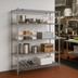 Thumbnail image #2 for Metro Super Erecta Stationary Starter Wire Shelving Unit, 72W x 21D x 63H, 4 Shelves