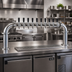 Thumbnail image #2 for Titan U-Style Countertop Glycol-Cooled Draft Beer Tower with 10 Faucets