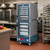 Thumbnail image #2 for Metro C5 3 Series Insulation Armour Mobile Full-Height Heated Holding Cabinet with Dutch Clear Polycarbonate Doors, Gray