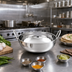 Thumbnail image #2 for American Metalcraft 62 oz. Stainless Steel Round Balti Dish with Mirror Finish