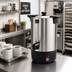 Thumbnail image #2 for Winco 50-Cup Commercial Coffee Urn, 8 Liter, 304 Stainless Steel
