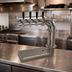 Thumbnail image #3 for Pipe Cantilever Countertop Air-Cooled Draft Dispensing Tower with 4 Faucets