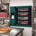 Thumbnail image #2 for Hatco Flav-R 2-Go Built-In Pizza Locker System, 77-7/8 Inch Wide, 4 Lockers