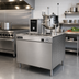 Thumbnail image #2 for Cleveland Range Electric Kettle/Cabinet Assembly with 24-Inch Standard-Height Base, One 6-Gallon Kettle, and 24 kW Steam Boiler